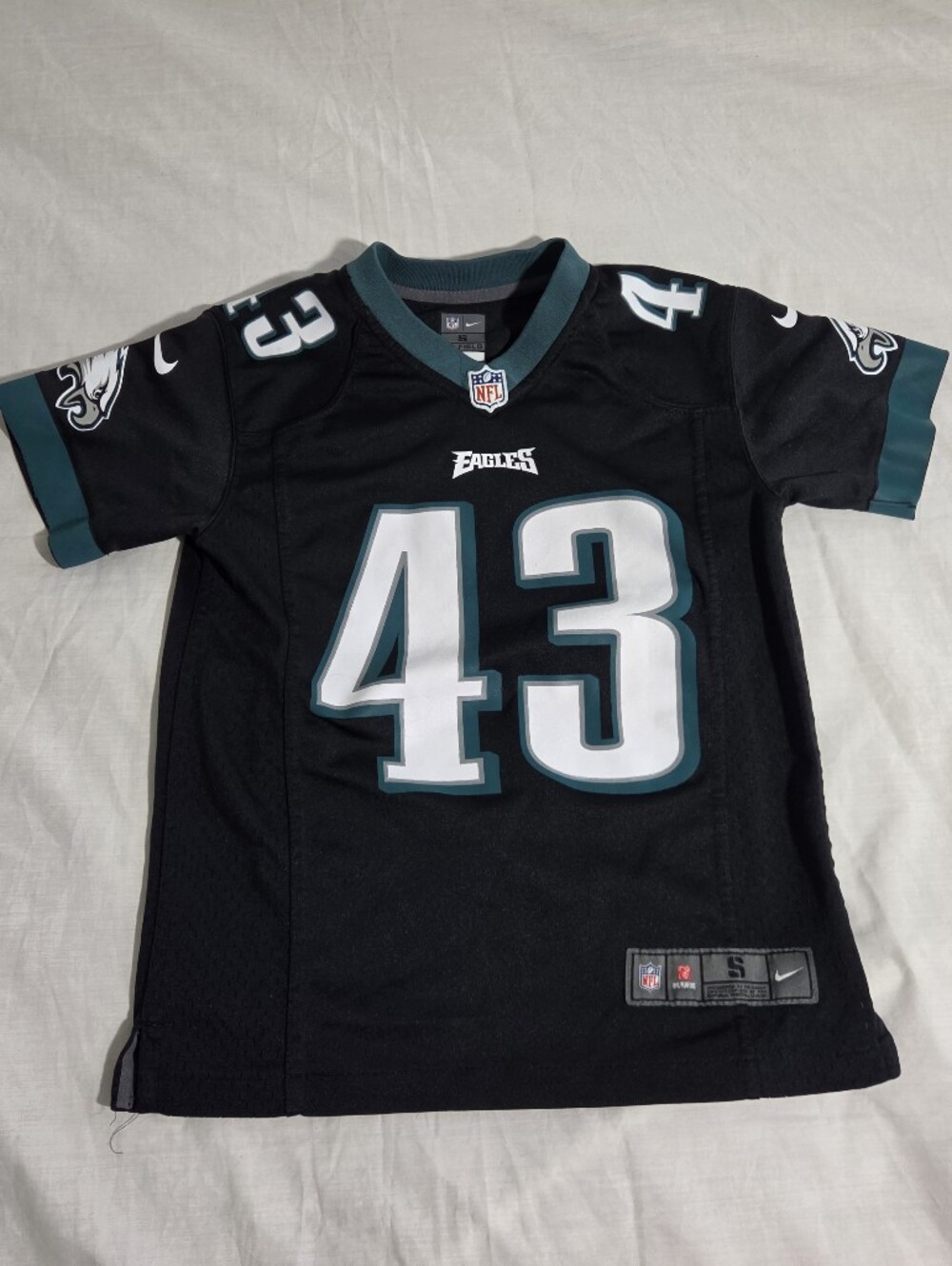 Youth Nike Darren Sproles Eagles #43 Black Alternate NFL Jersey